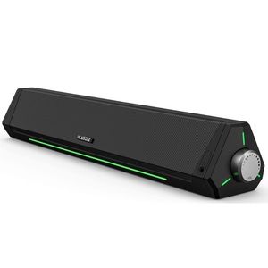 Dynamic RGB Computer Speaker Sound Bar | Hi-Fi Stereo Bluetooth Aux USB Bluedee